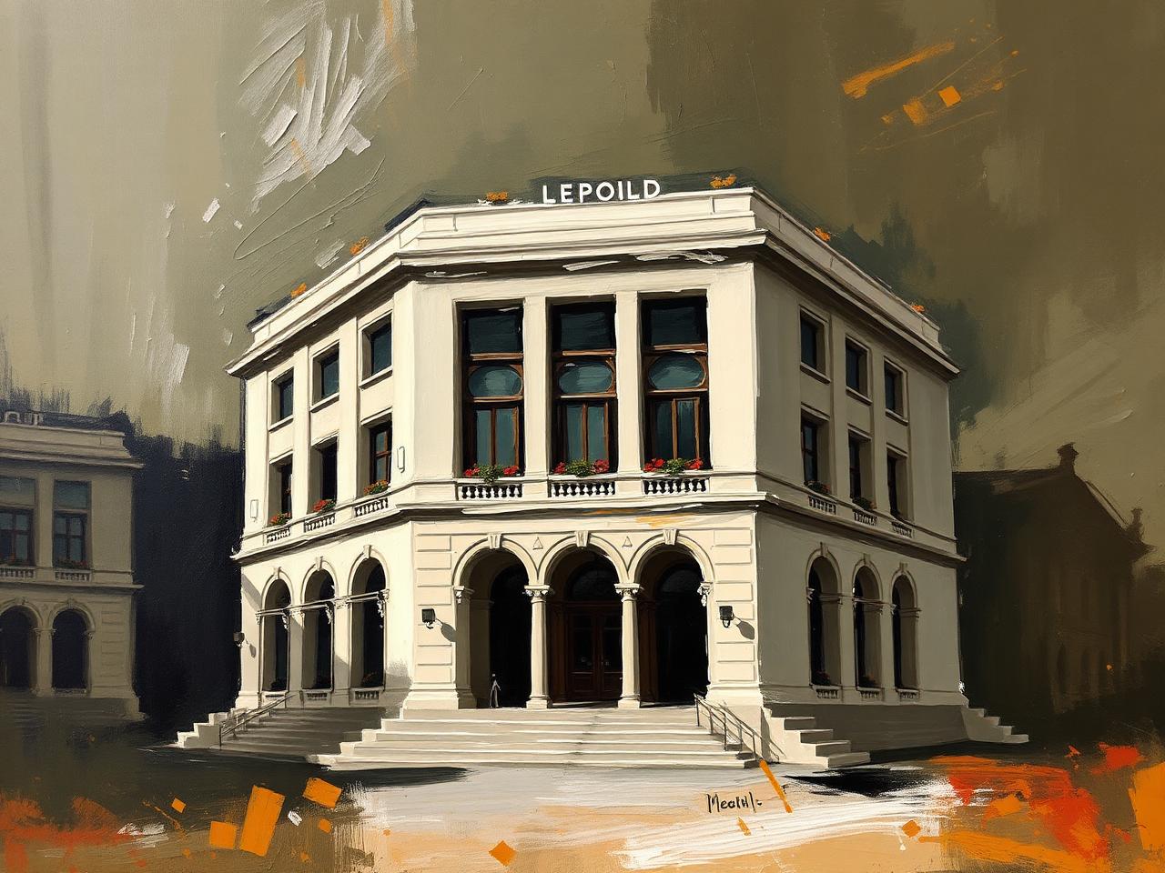 Leopold Museum Wien, expressionistisches Gemälde